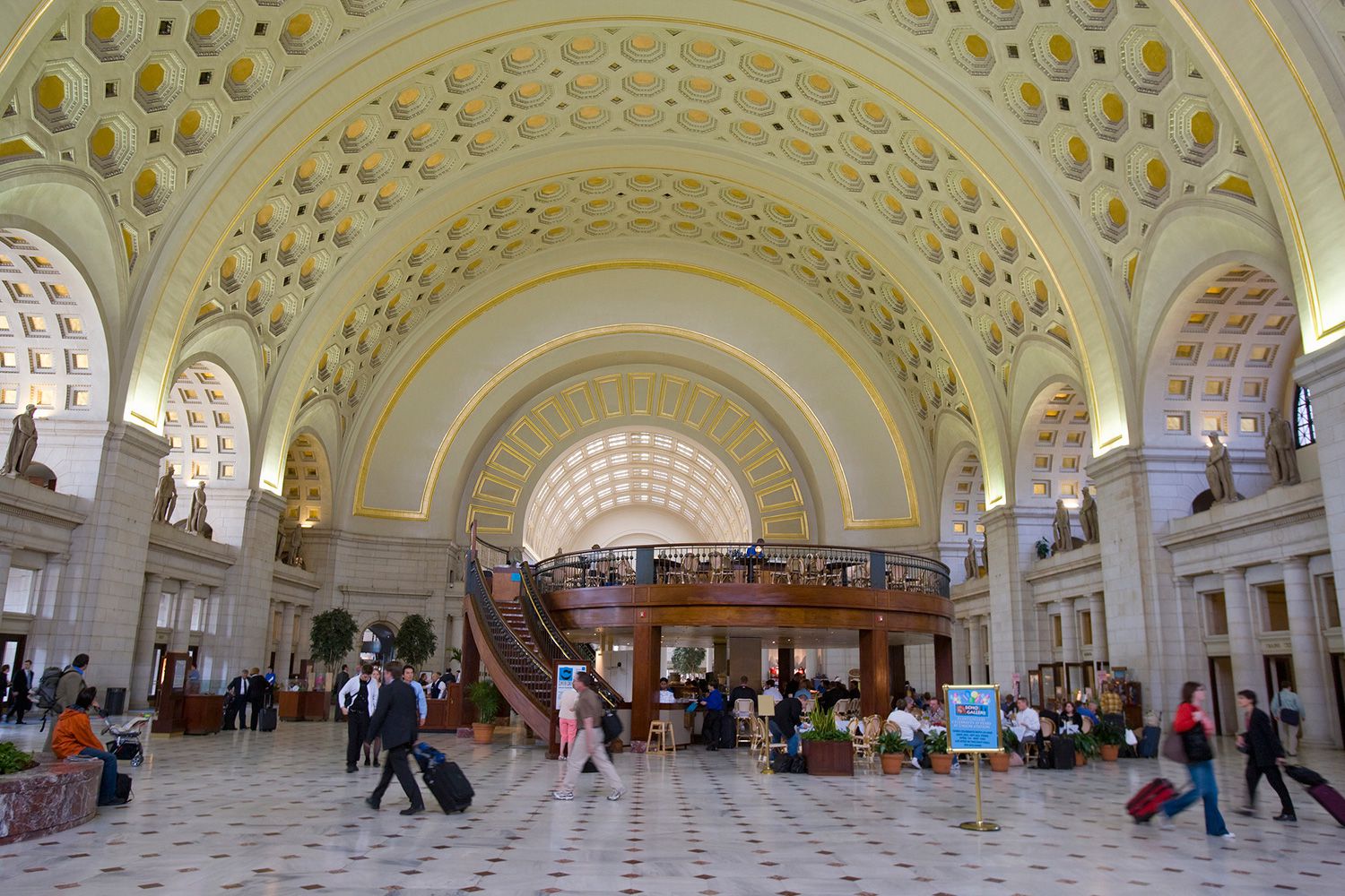 Inside the Washington DC's Union Station